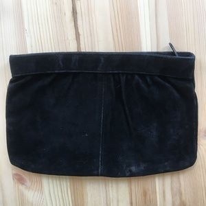 * VINTAGE * Suede Clutch